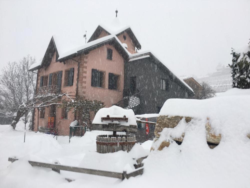 Le Manoir De Champlan Bed & Breakfast Grimisuat Exterior foto