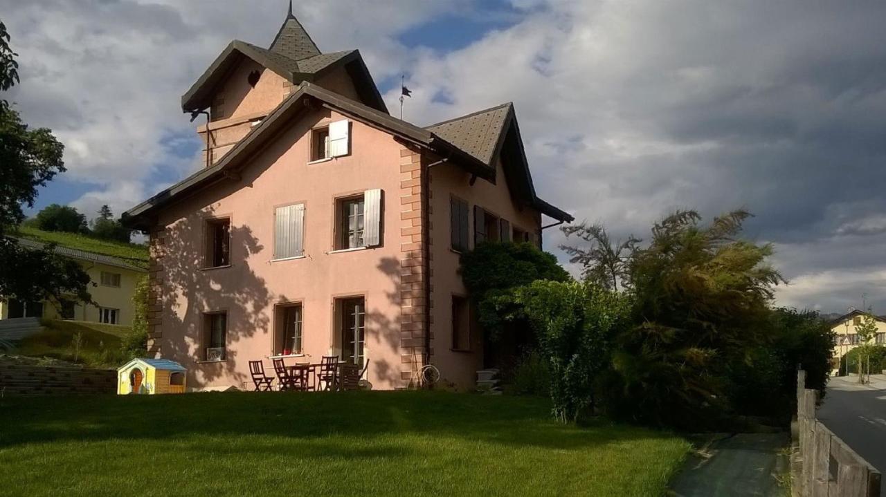 Le Manoir De Champlan Bed & Breakfast Grimisuat Exterior foto